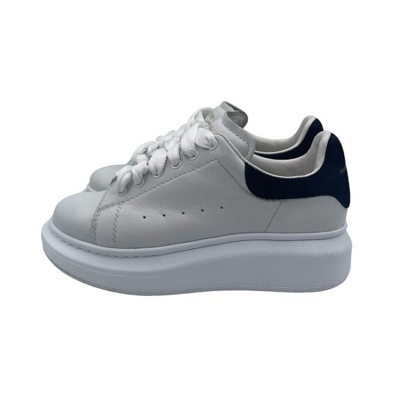 Alexander McQueen Oversized Platform Black White Shoes Leather Kids Youth 30 13